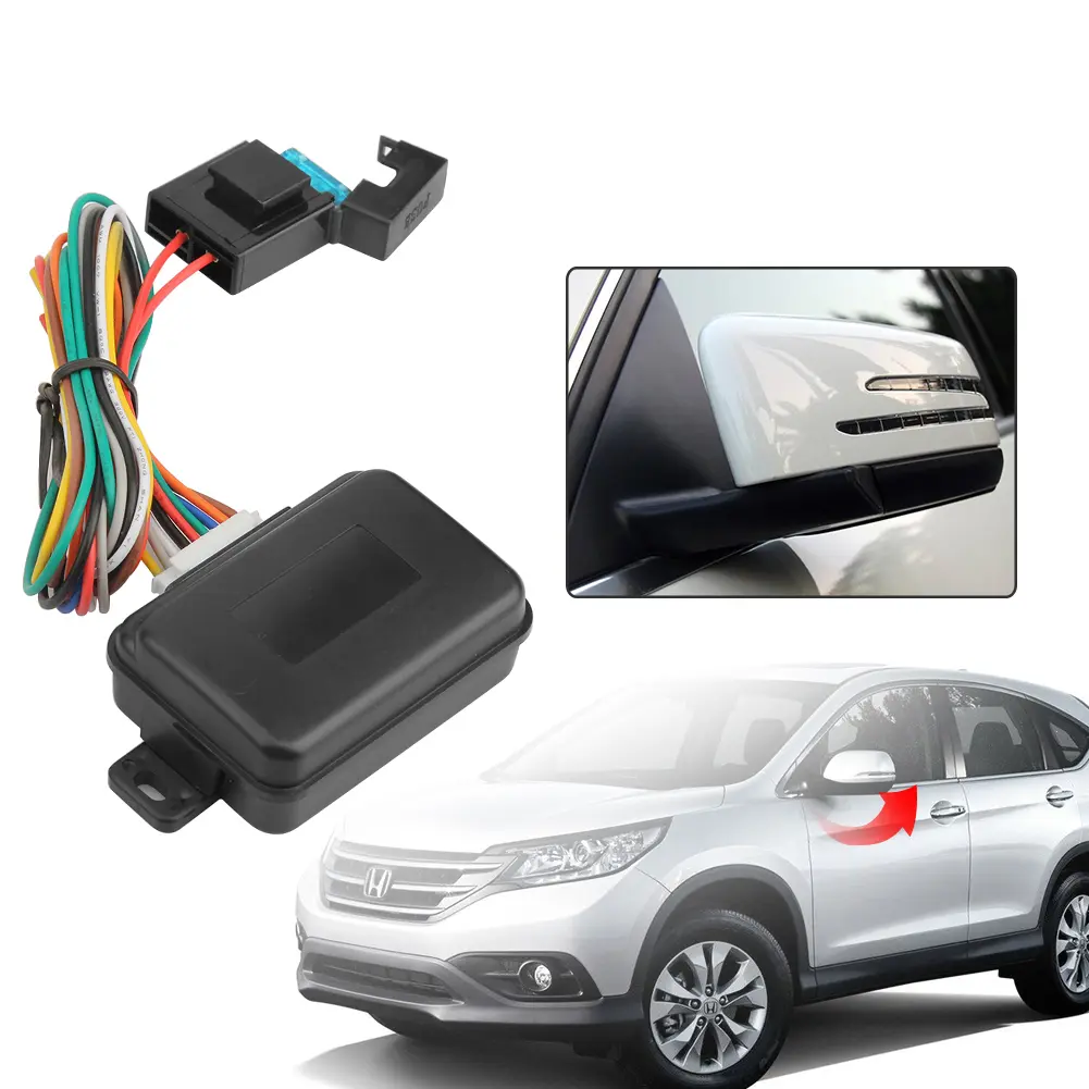Car Rearview Mirror Automatic Folding System Auto Intelligent Side Rear View Folding Kit Car Accessories