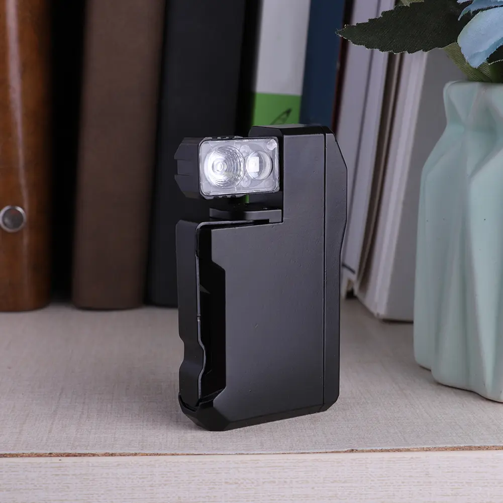 EDC Pocket Flashlight Mini Flashlight 400LM 180 Degree Rotating Flashlight IPX6 Waterproof LED Flashlight for Outdoor Emergency