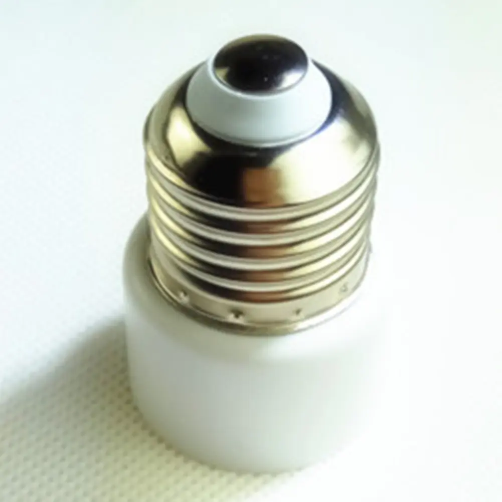 Plug Connector E26/E27 Lamp Holder Converter Flame Retardant EU/US Polarized Light Bulb Socket Adapter Fit for 2/3 Prong Convert