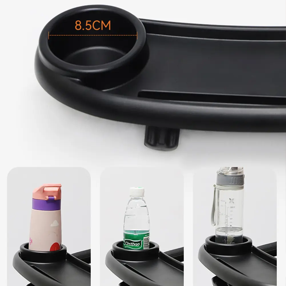 3 In 1 Infant Stroller Dinner Table Tray Removable Stroller Snack Catcher and Drink Holder for Stroller Accessories