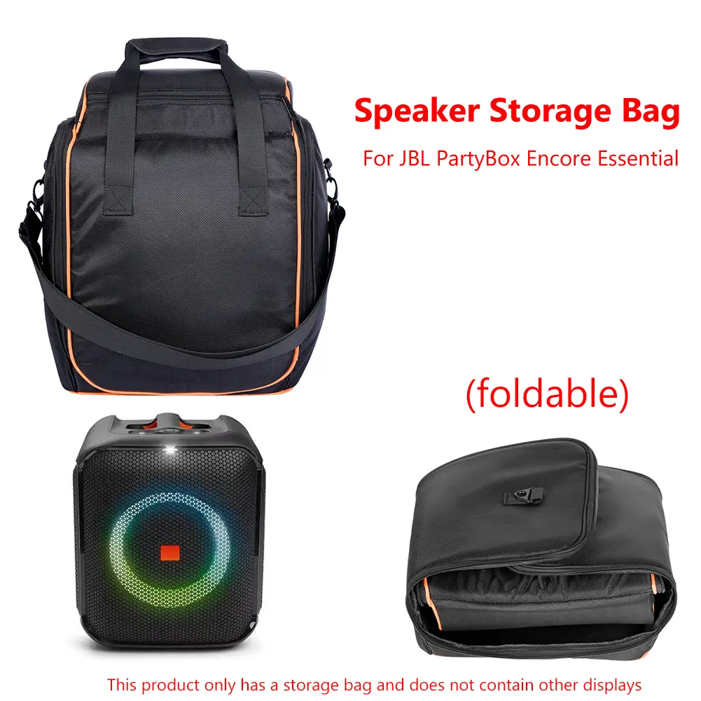 Oxford Cloth Carrying Case with Shoulder Strap Storage Shoulder Bag Protection Speaker Storage for JBL PartyBox Encore Essential
