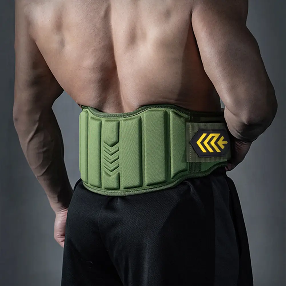 EVA Fitness Belt Powerlifting Waist Belt Adjustable Weight Lifting Waist Support Belt Sports Guard Brace for Squat Deadlifts