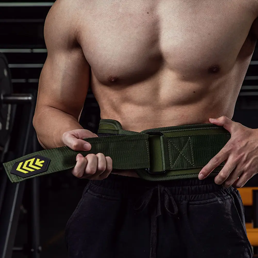 EVA Fitness Belt Powerlifting Waist Belt Adjustable Weight Lifting Waist Support Belt Sports Guard Brace for Squat Deadlifts