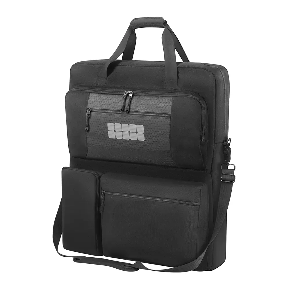 Solar Board Protective Handbag Waterproof Portable Protection Shoulder Bag Large Capacity for Portable Solar/BLUETTI 100W & 200W
