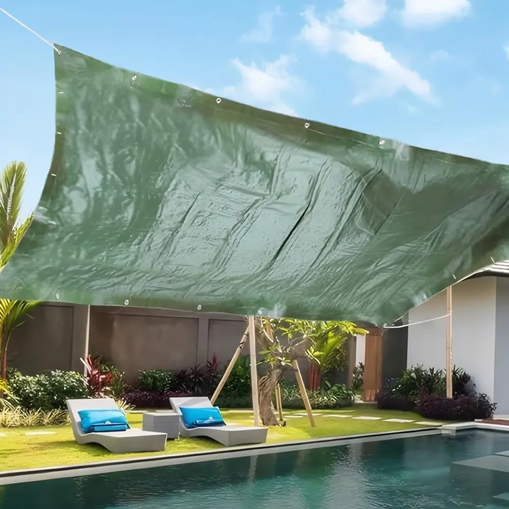 2-5m Thick All Purpose Tarp Multi Tarpaulin Waterproof Tarps Protective Cover Heavy Duty Tarp for Camping Boat Roof RV Car 2025