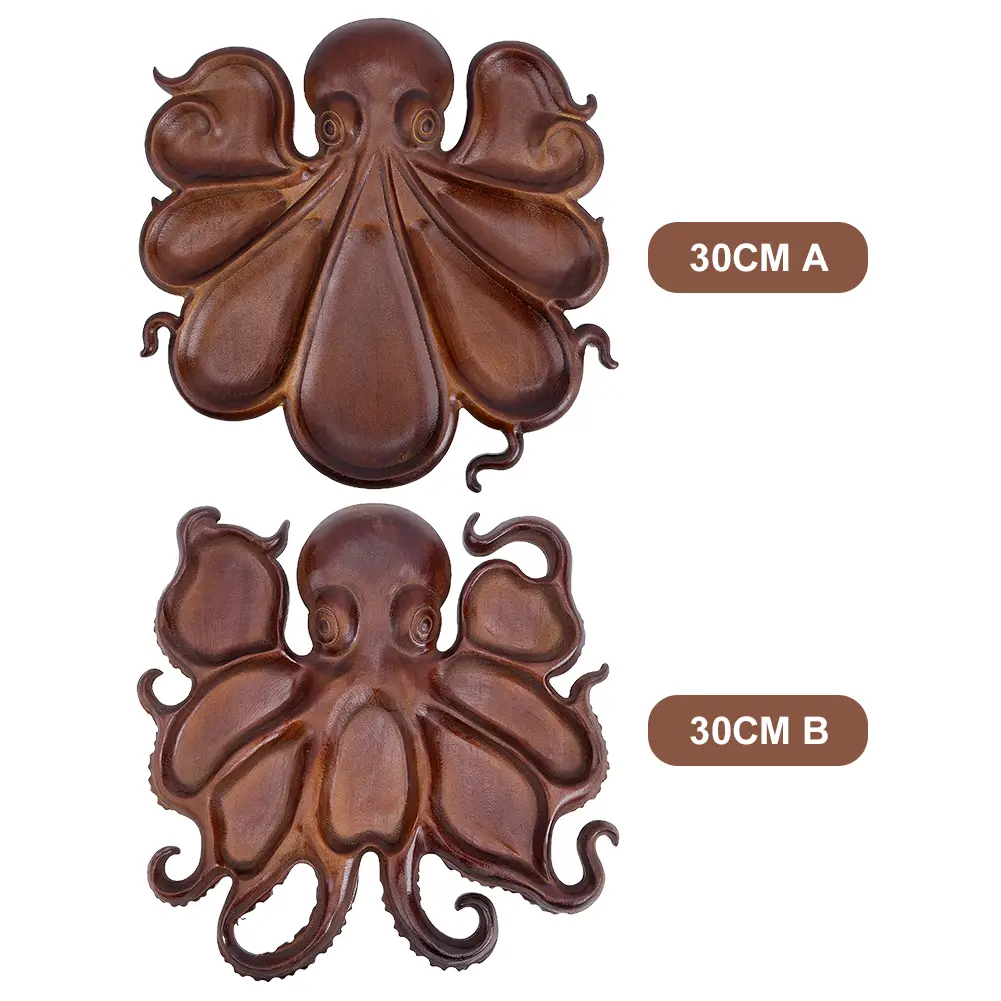 Octopus Charcuterie Platter Charcuterie Board Animal Themed Charcuterie Tray Food Serving Tray for Seafood Lovers & Entertainers