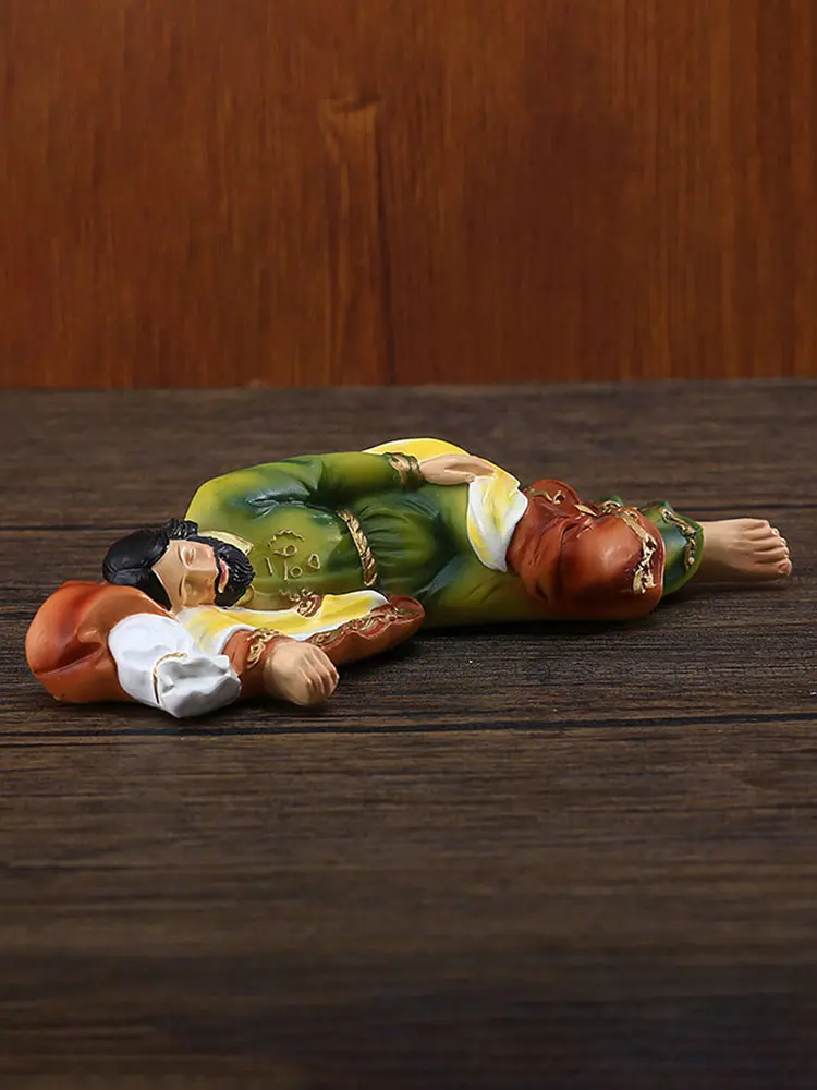 Saint Joseph Sleeping Statue Multi-Purpose Resin Handcrafted Sculpture Hand Painted Christian Desktop Ornaments for Home Decor