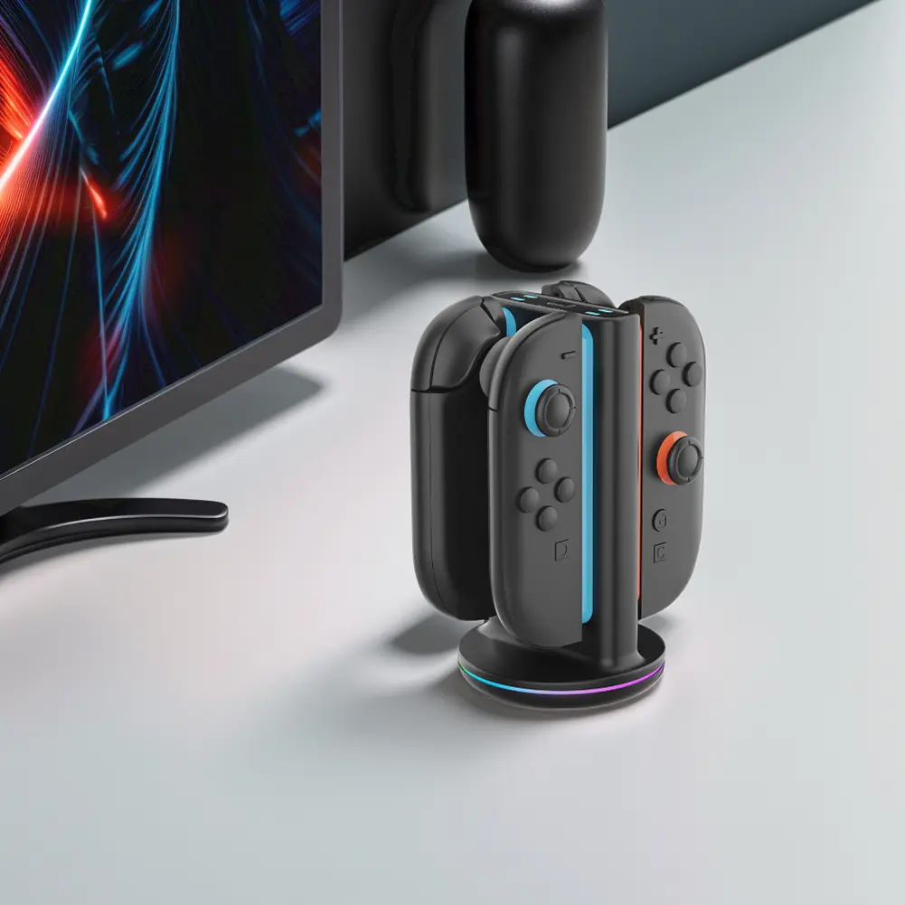 Charging Dock Magnetic Controller Charger Stand Station Magnetic Charger Station for Nintendo Switch2 Joy-Con Accessories