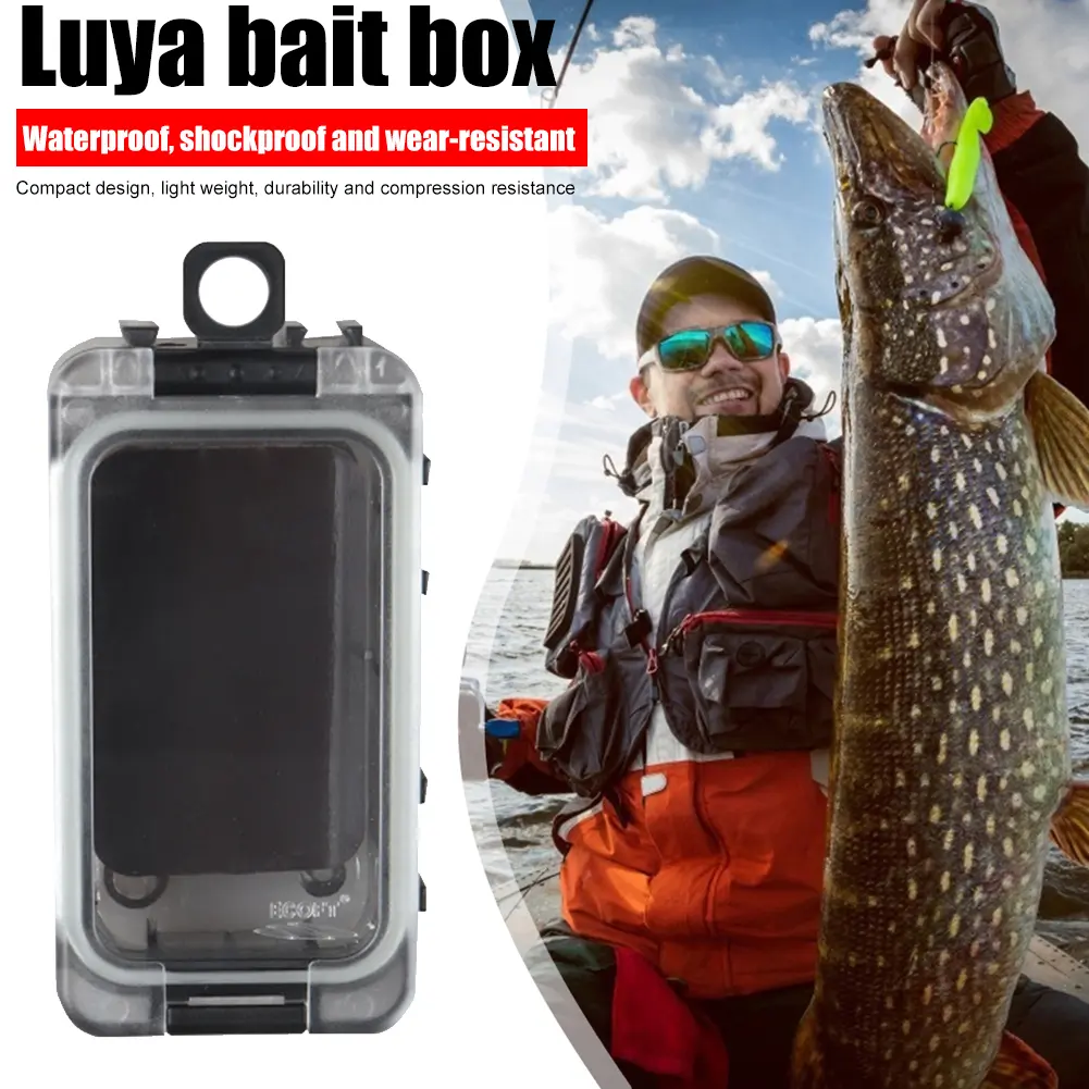Fishing Lure Holder DIY Fishing Bait Storage Case Double-layer Multifunctional Fishing Gear Accessories Pesca Tools