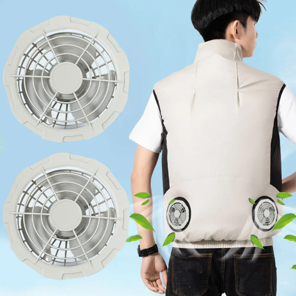 Summer Air-conditioned Clothes for Men Women Cooling Vest Hiking Clothes for High Temperature Work Fishing Vest