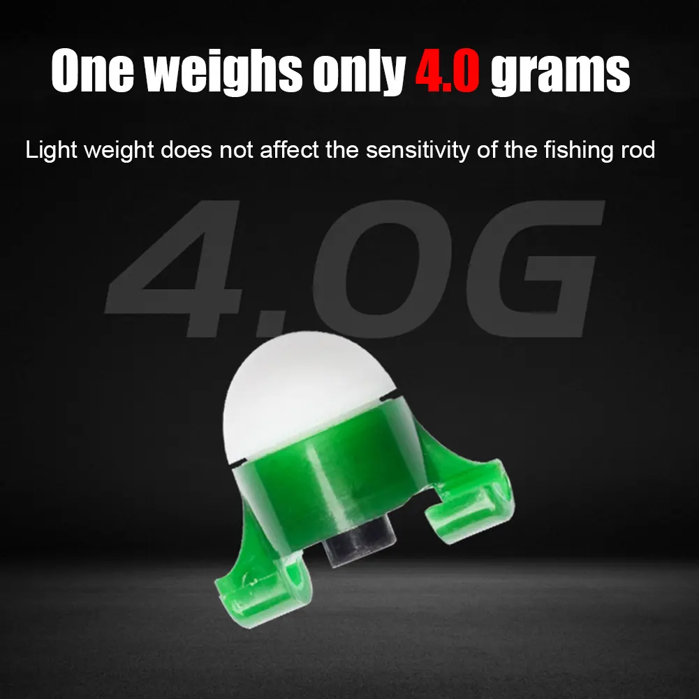 LED Fishing Alarm Night Fishing Bite Alarm Rod Tip Sensor Light Carp Accessories Outdoor Portable Easy Fishing Carrying