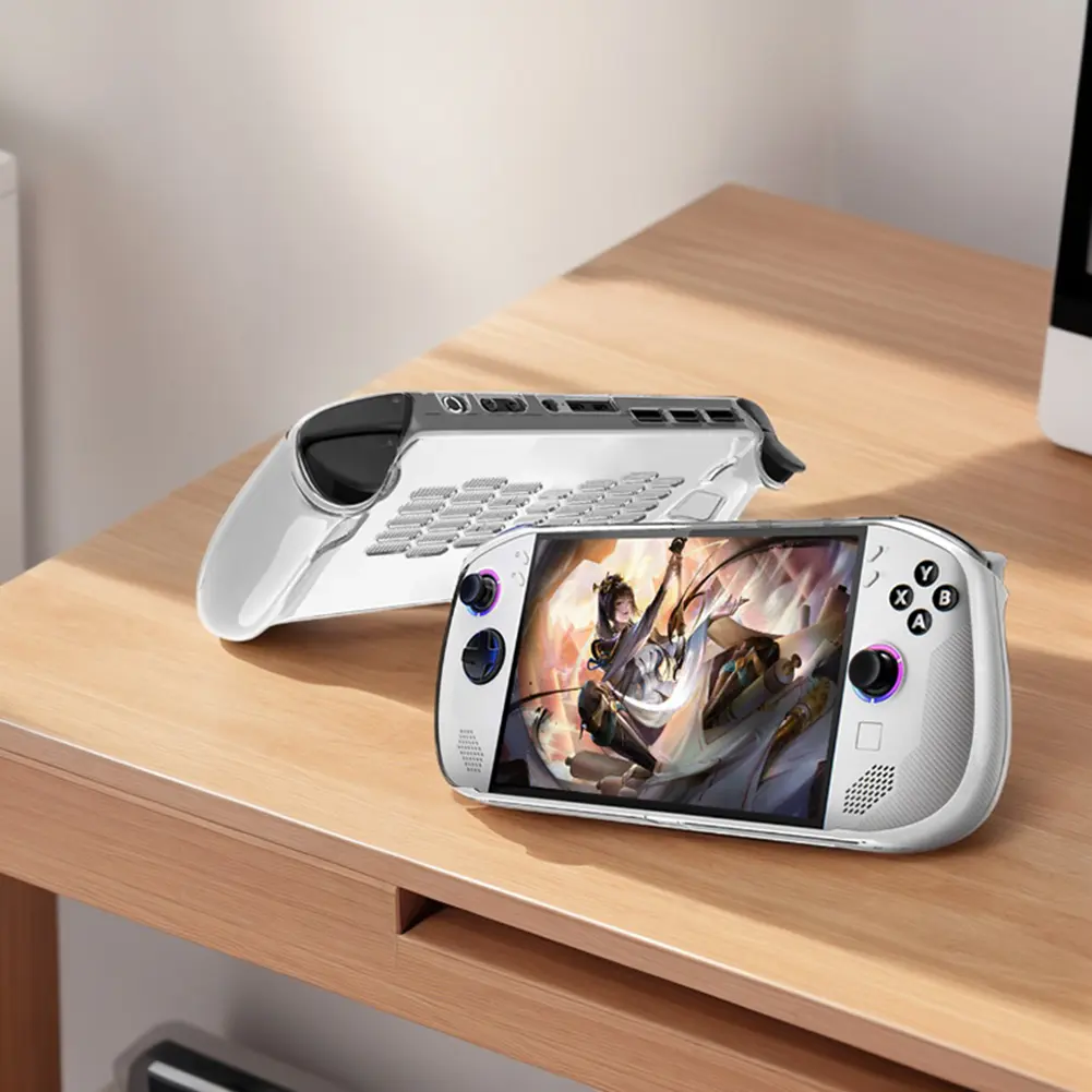 For Lenovo Legion Go S Handhled Game Console TPU Protective Case Shockproof Soft Ergonomic Host Shell Sleeve Games Accessories