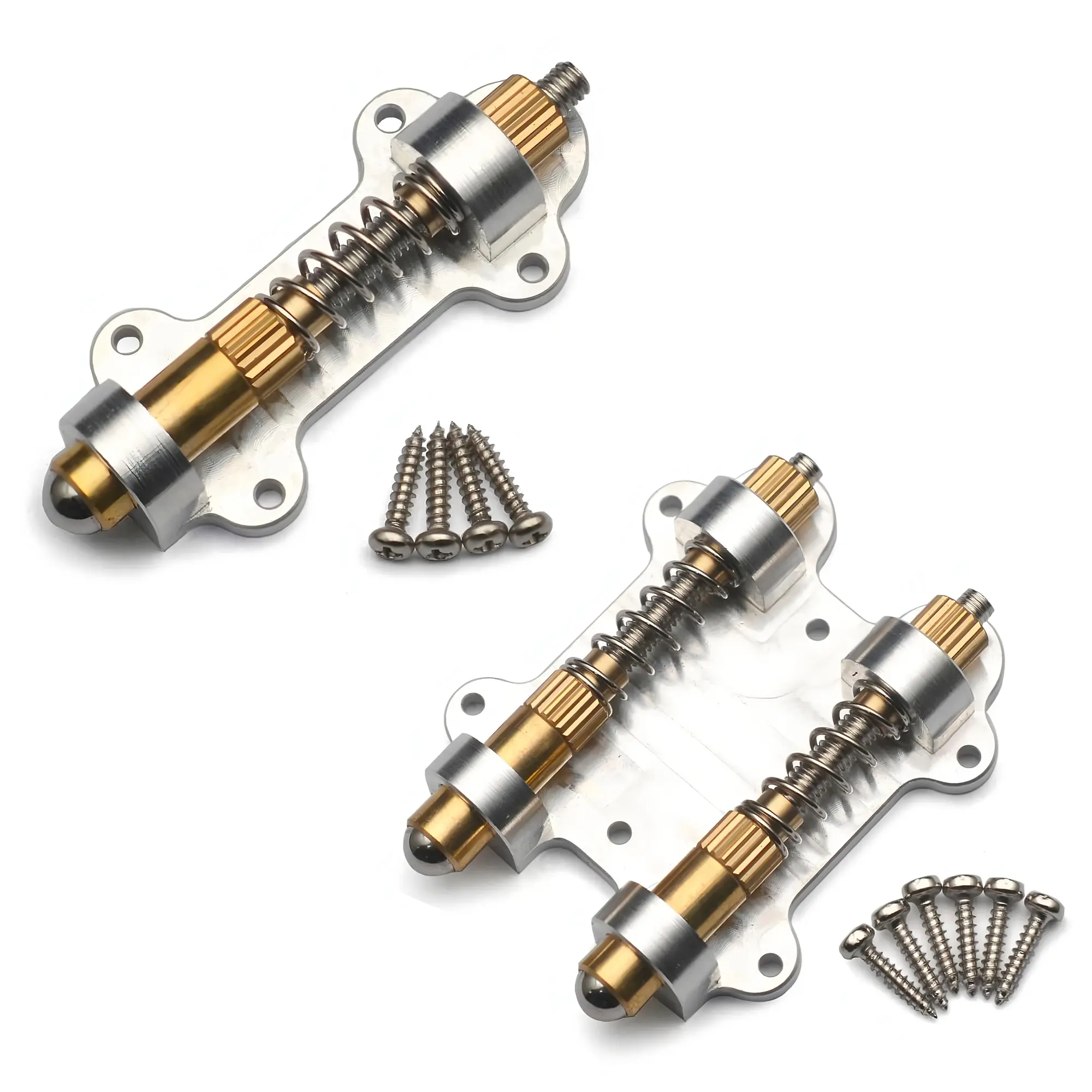 Electric Guitar Brass Tremolo Arming Adjuster for Floyd Rose Floating Tremolo Bridge Systems Tremolo Bridge Stopper Stabilizer