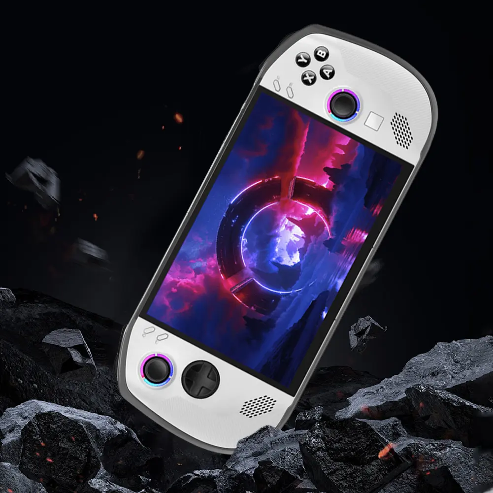 For Lenovo Legion Go S Handhled Game Console TPU Protective Case Shockproof Soft Ergonomic Host Shell Sleeve Games Accessories