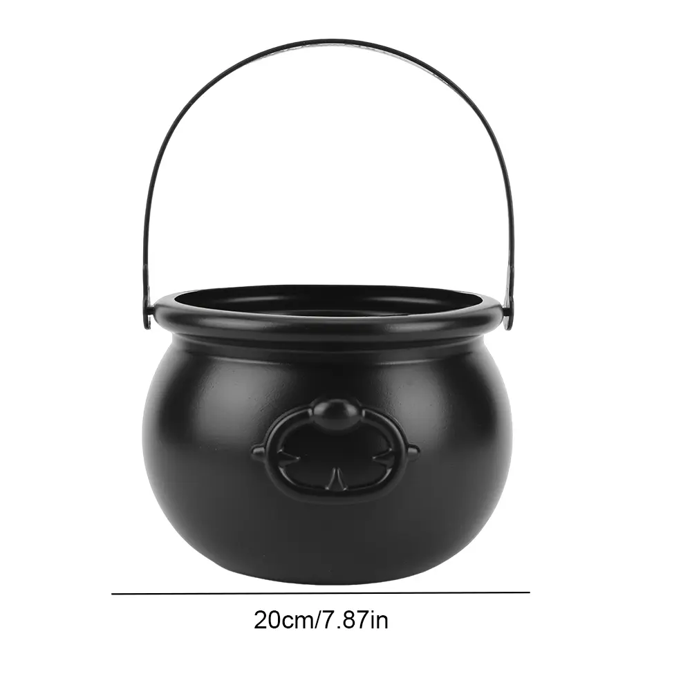 Halloween Decoration DIY Magic Floating Bottle with Cauldron and Mist Maker Diffuser Party Decor for Home Witch Bowl Scary Props