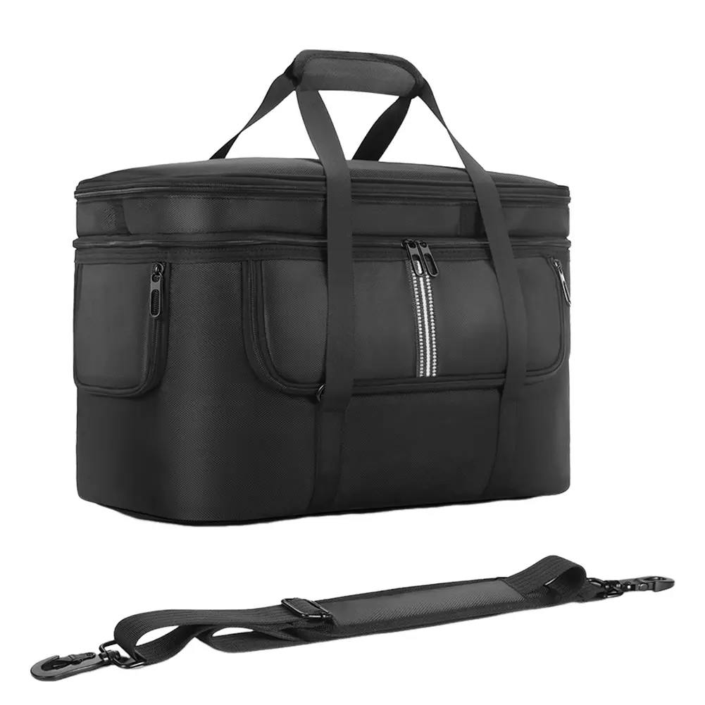 Carrying Case for DJI Power 1000 Portable Power Station Bag Travel Storage Bag Waterproof Dustproof with Shoulder Strap & Handle
