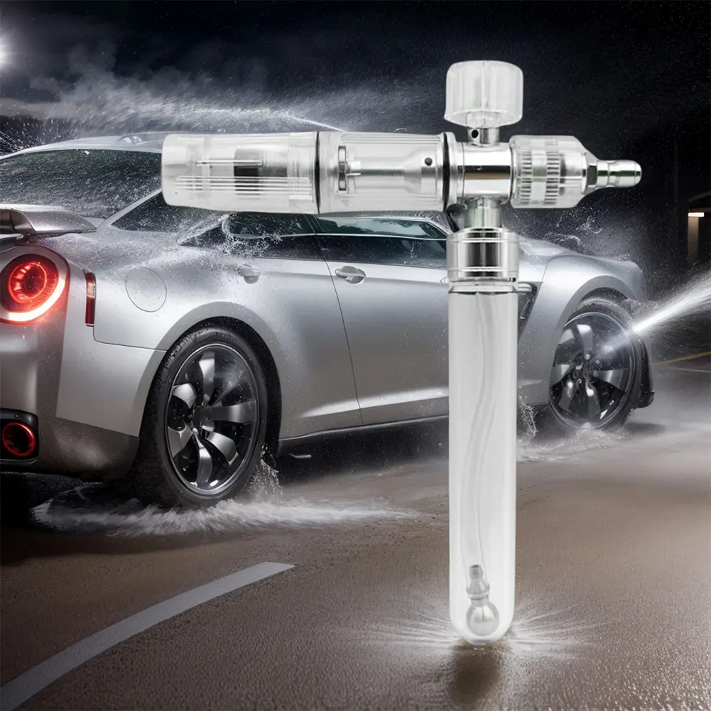 35ml Soap Foam Spray Bottle with 1/4 Inch Quick Connector Pressure Washer Gun Car Wash Foam Sprayer for Cleaning Cars SUVs