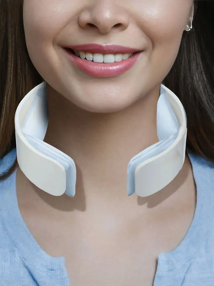 Ice Cushion Tube Reusable Tube Neck Coolers Wearable Ice Ring Neck Cooler for Outdoor Activities
