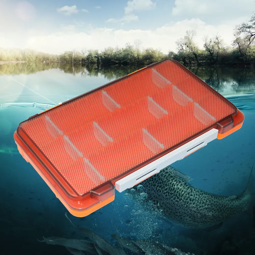 Fishing Lure Portable Box Waterproof Universal Fish Tool Storage Organizer Shockproof Adjustable Patch Fishing Gear Accessories