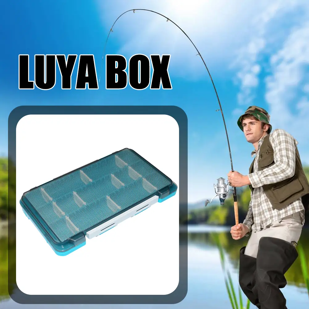 Fishing Lure Portable Box Waterproof Universal Fish Tool Storage Organizer Shockproof Adjustable Patch Fishing Gear Accessories