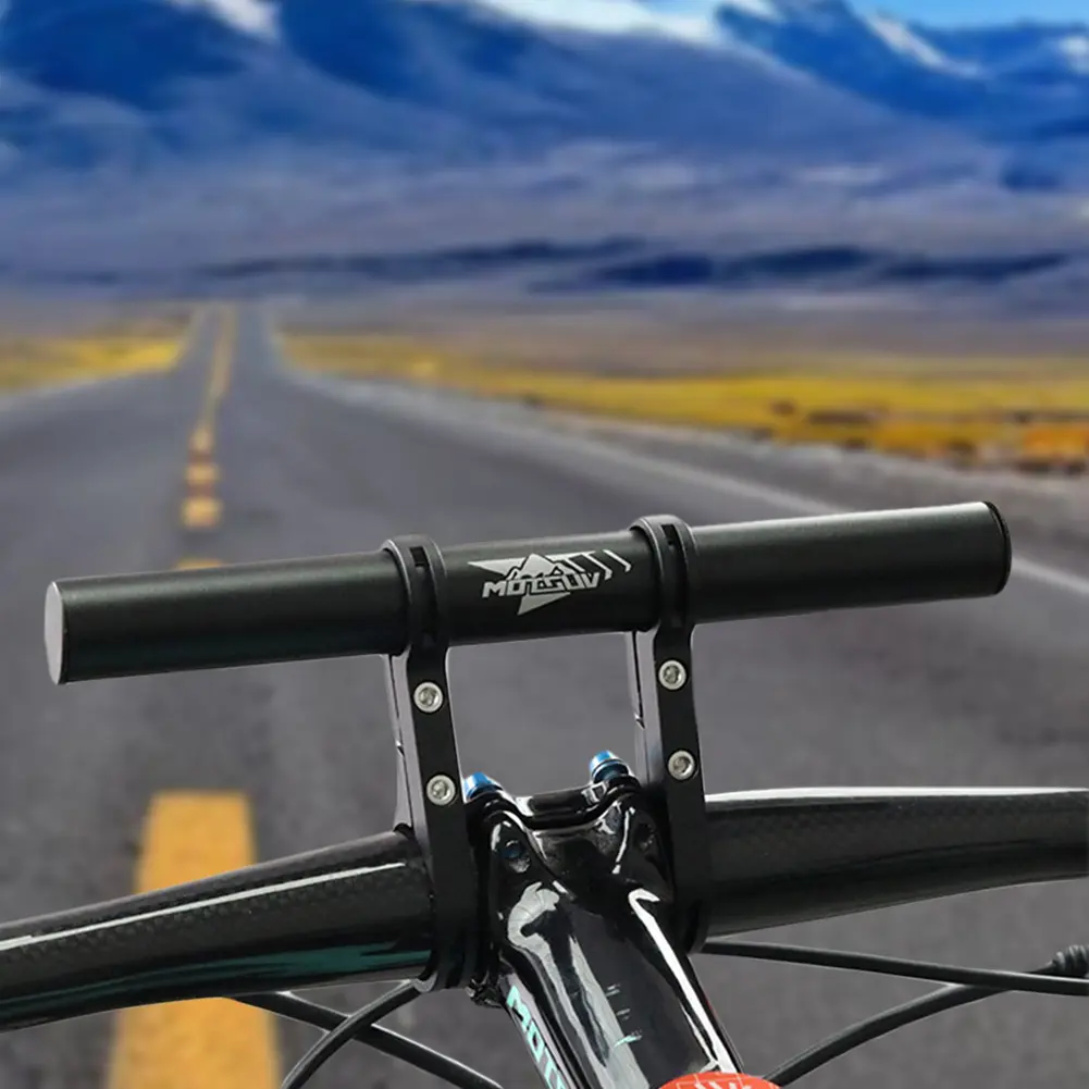 10/20/30cm Bicycle Handlebar Extended Bracket Aluminum Alloy Bicycle Handlebar Extender Waterproof Bicycle Accessories
