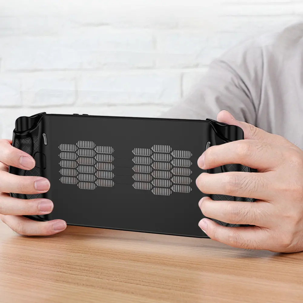 Ergonomic Protection Cover Shockproof Silicone Game Console Sleeve Breathable Soft Handheld Console Shell for Lenovo Legion GO S