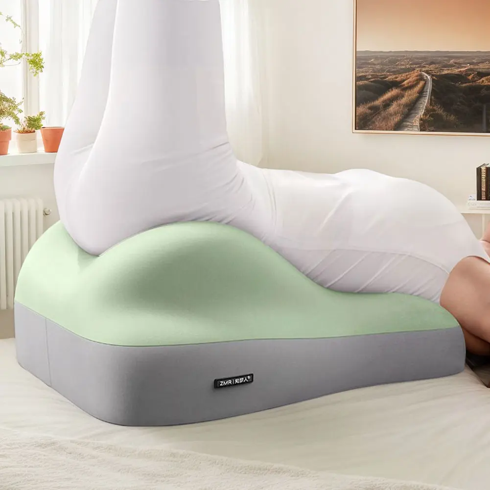 Back Support Pillow with Memory Foam Core Comfortable Lumbar Cushion for Couples Pregnant Women Office Car Bed Ergonomic Design