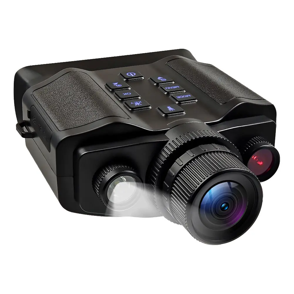 5K Outdoor HD Telescope Camera 60MP Hunting Camera 5000mAh Rechargeable Infrared Night Visions Device for Hunting Camping