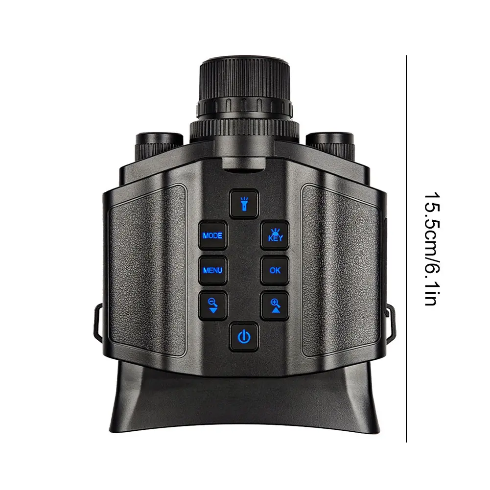 5K Outdoor HD Telescope Camera 60MP Hunting Camera 5000mAh Rechargeable Infrared Night Visions Device for Hunting Camping