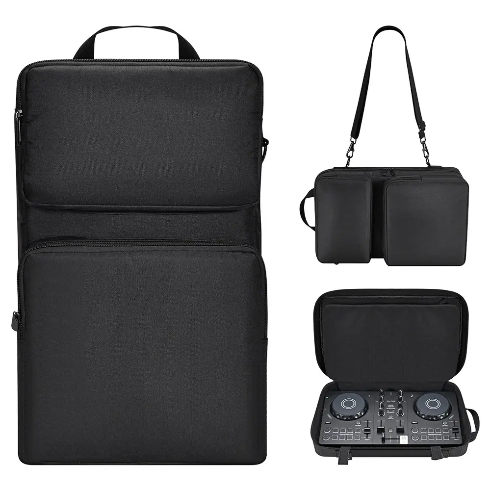 DJ Controller Case Protective Carry Case for Pioneer DDJ-200/DDJ-WeGO4 for Hercules Inpulse 200/200 MK2 for AlphaTheta DDJ-FLX2