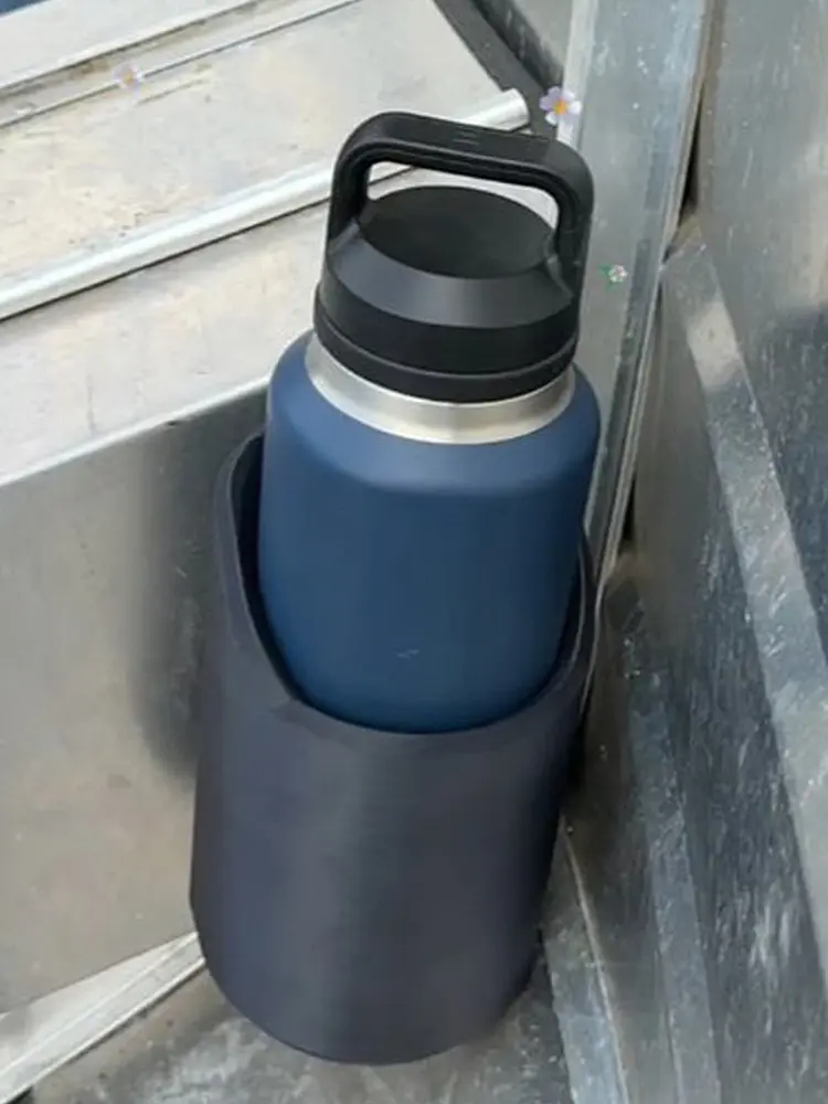 Magnetic Bottle Holder 46 50 64 Oz Cup Holder Heavy Duty Drink Holder for Tractor Fridge Yacht RV Forklifts Bus Truck