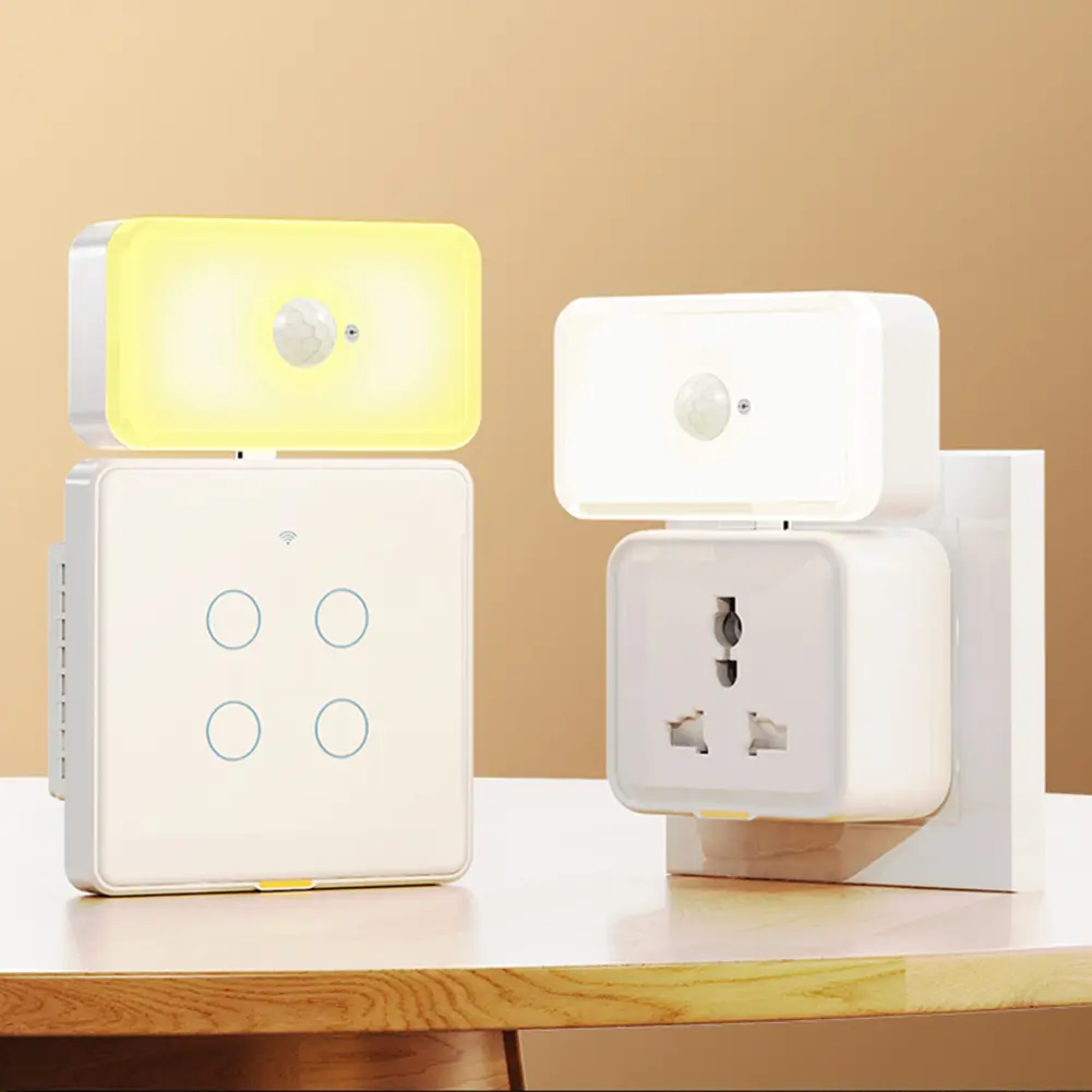 WIFI Smart LED Night Light Human Body Sensor Voice APP Smart Life Motion Detector Works with Alexa Google Home