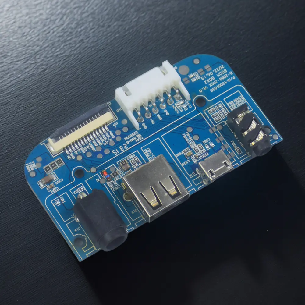 USB 2.0 Audio AC2.5 Jack Power Board Connector Replacement Charging Board Speaker Charging Port Replacement for JBL Boombox 2 ND