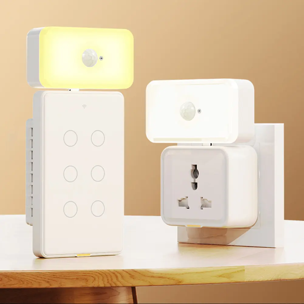 WIFI Smart LED Night Light Human Body Sensor Voice APP Smart Life Motion Detector Works with Alexa Google Home