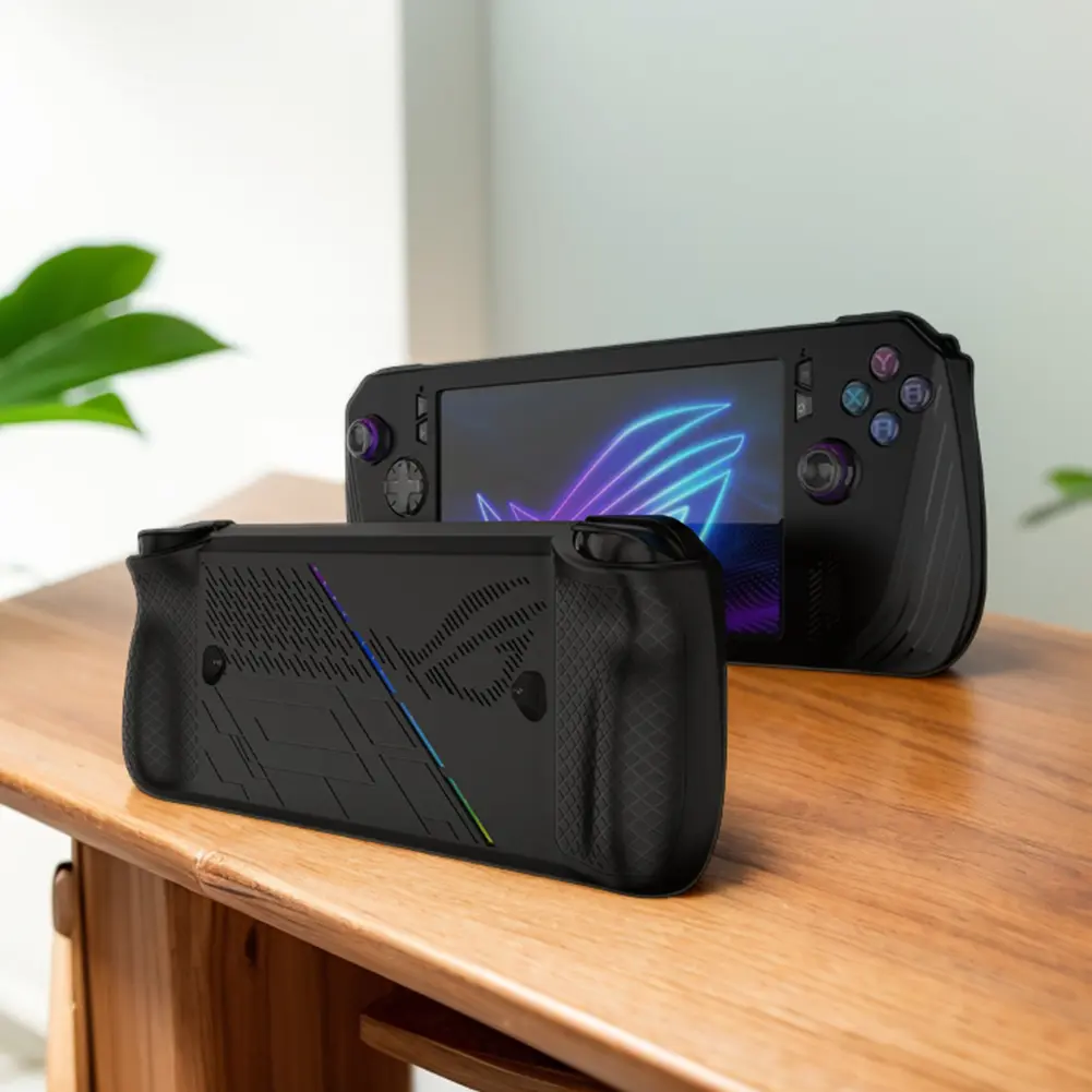 Silicone Protective Cover Non-slip Gaming Handhelds Case Shockproof Drop-proof Soft Protective Shell for ASUS ROG Ally X