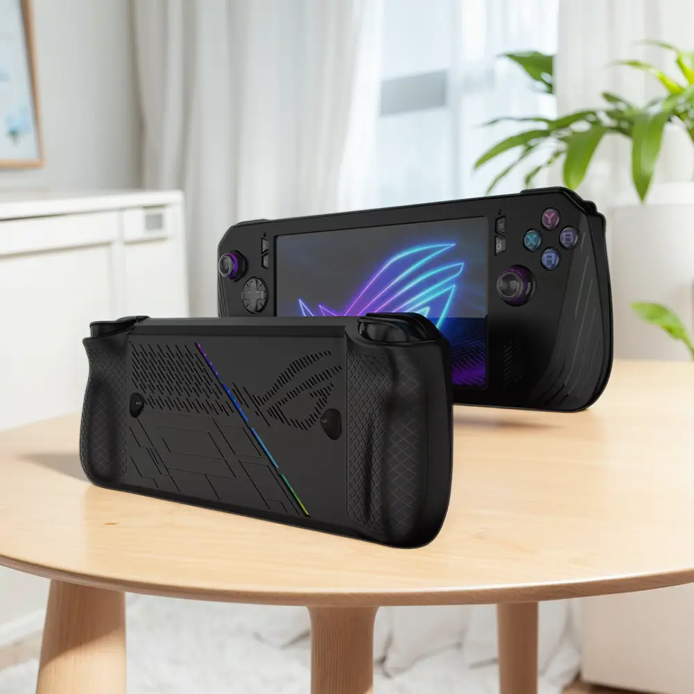Silicone Protective Cover Non-slip Gaming Handhelds Case Shockproof Drop-proof Soft Protective Shell for ASUS ROG Ally X