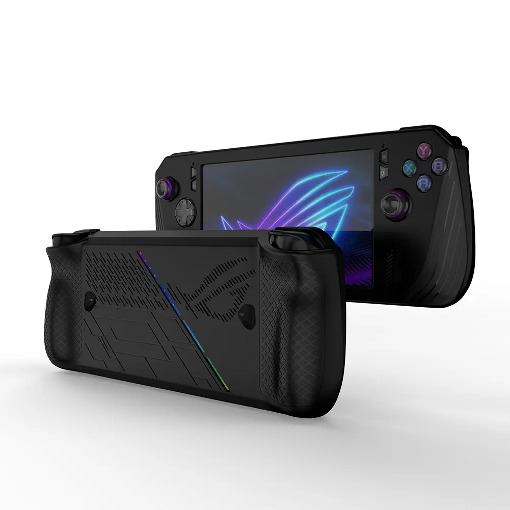 Silicone Protective Cover Non-slip Gaming Handhelds Case Shockproof Drop-proof Soft Protective Shell for ASUS ROG Ally X