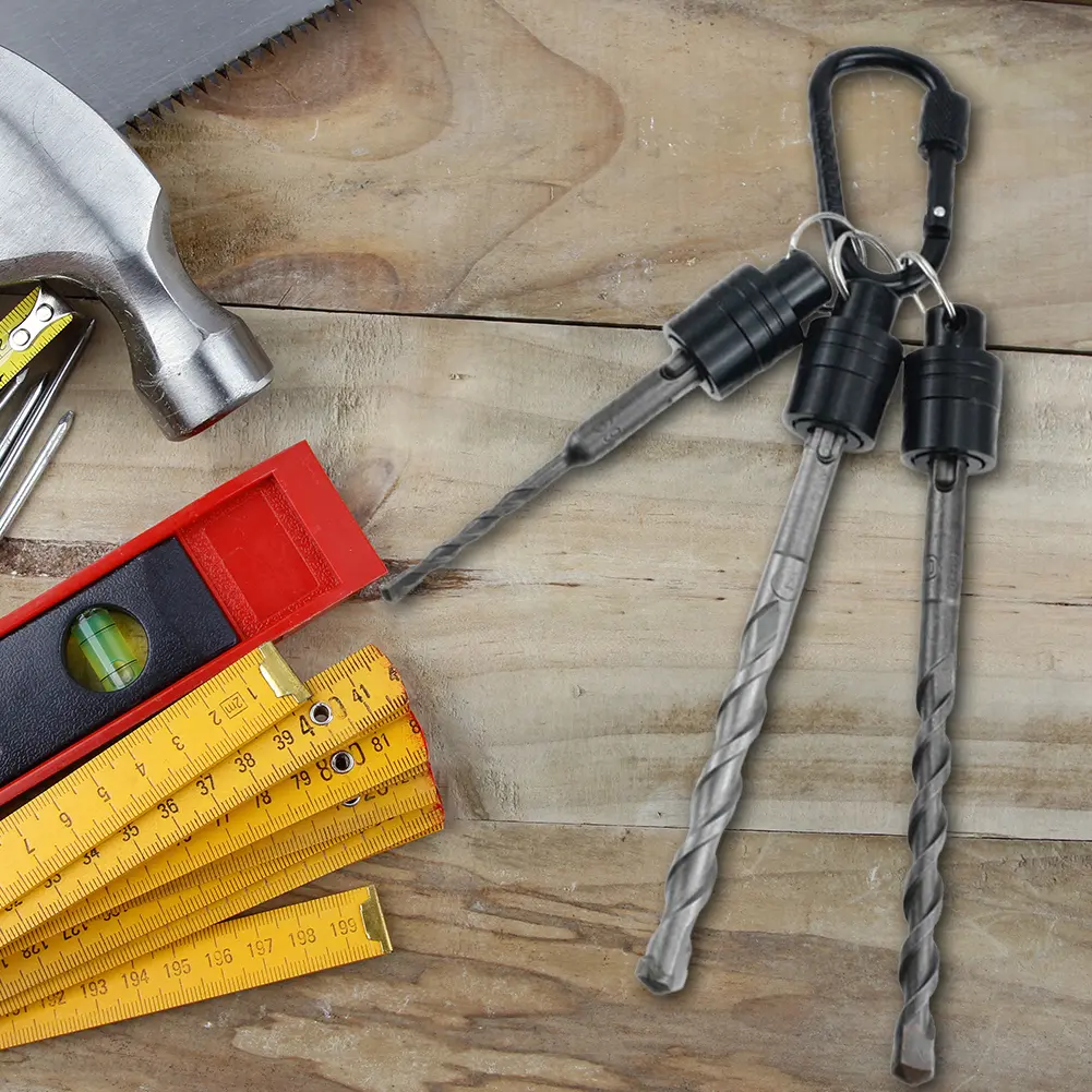 2/3 PCS SDS Shank Bits Holder Keychain Quick-change Extension Bar Drill Bit Holder Keychain Quick Change Connect Rod Tool Set