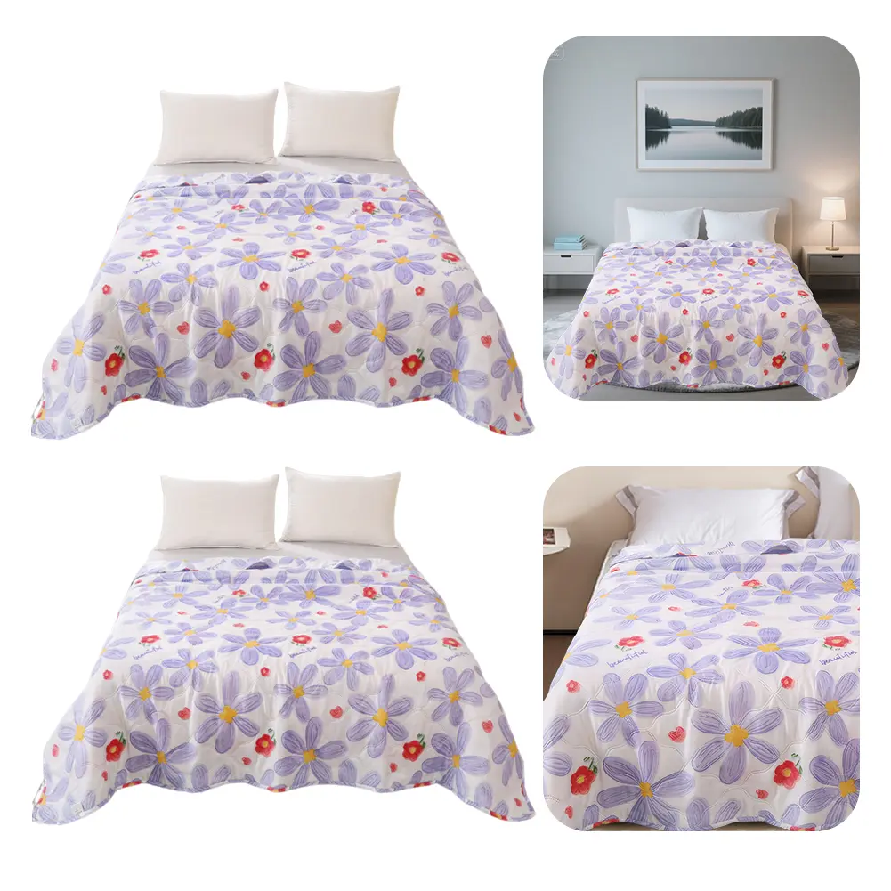 Cooling Blanket for Night Sweats Cooling Breathable Towel Quilt Cooling Comforter 150x200cm