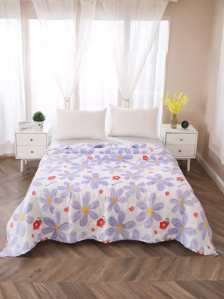 Cooling Blanket for Night Sweats Cooling Breathable Towel Quilt Cooling Comforter 150x200cm