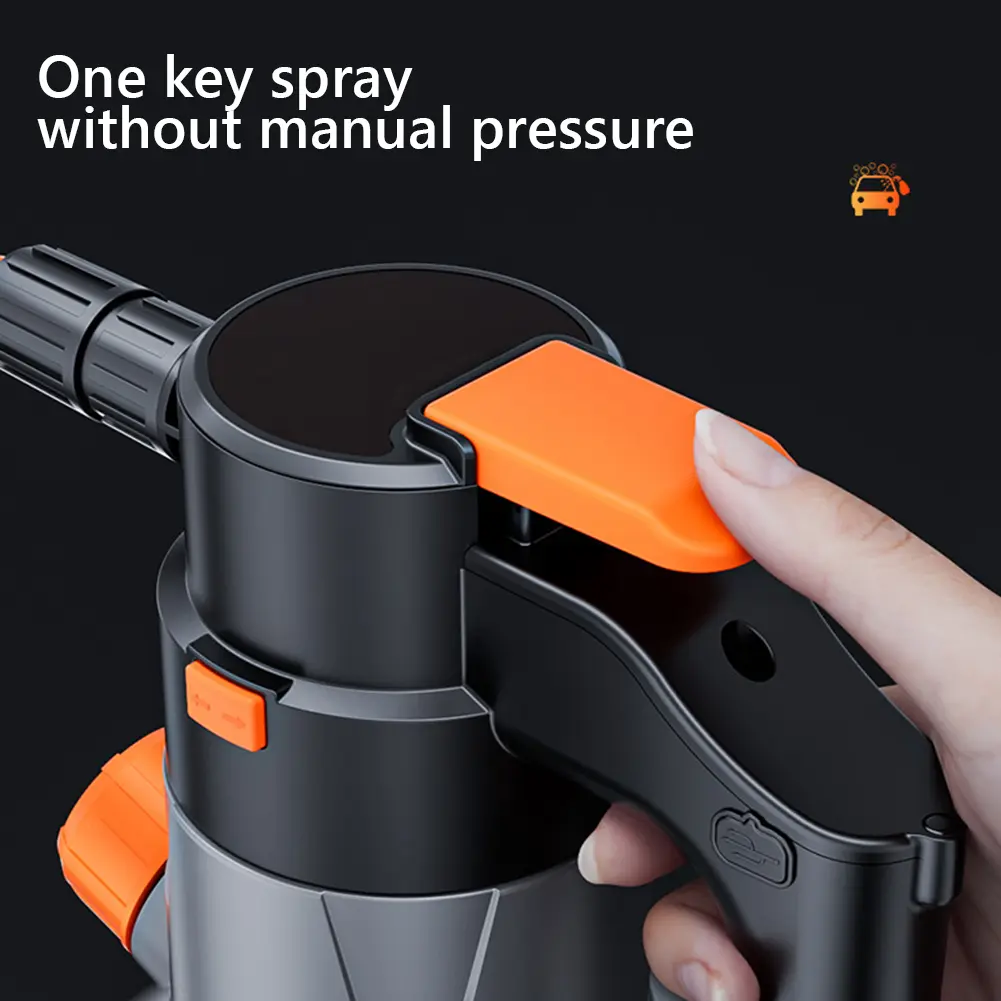 APWIKOGER 2L Electric Foam Sprayer Car Wash Foam Sprayer Portable Pump Sprayer For Garden Plant Watering Accessories 2/1pcs