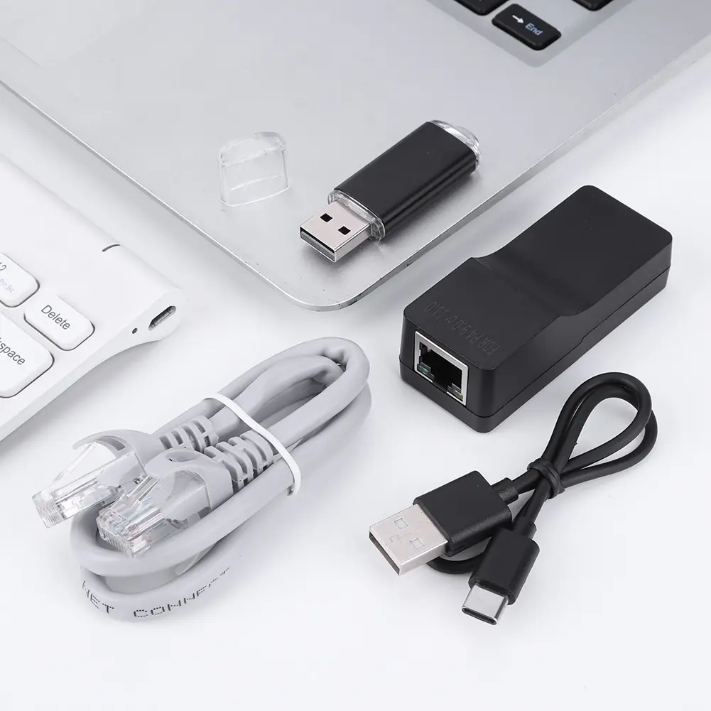 One-Key JB Tool Mod Kit USB Dongle JB USB Adapter with Ethernet Type-C Cable Kit Modification Kit for PS4 FW 9.0 11.0 System