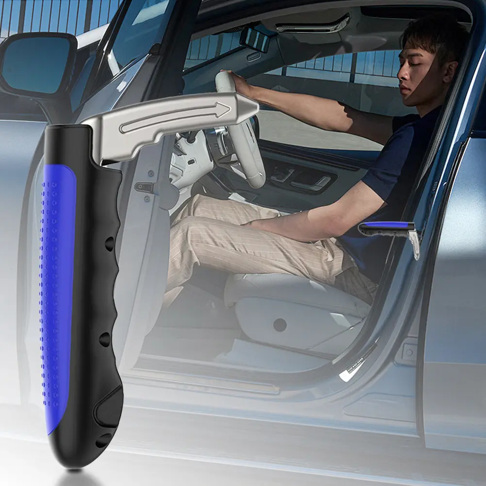 Car Door Assist Handle Window Breaker Safety Armrest Escape Hammer Car Handle Assist For Elderly Fit for Elderly and Handicapped