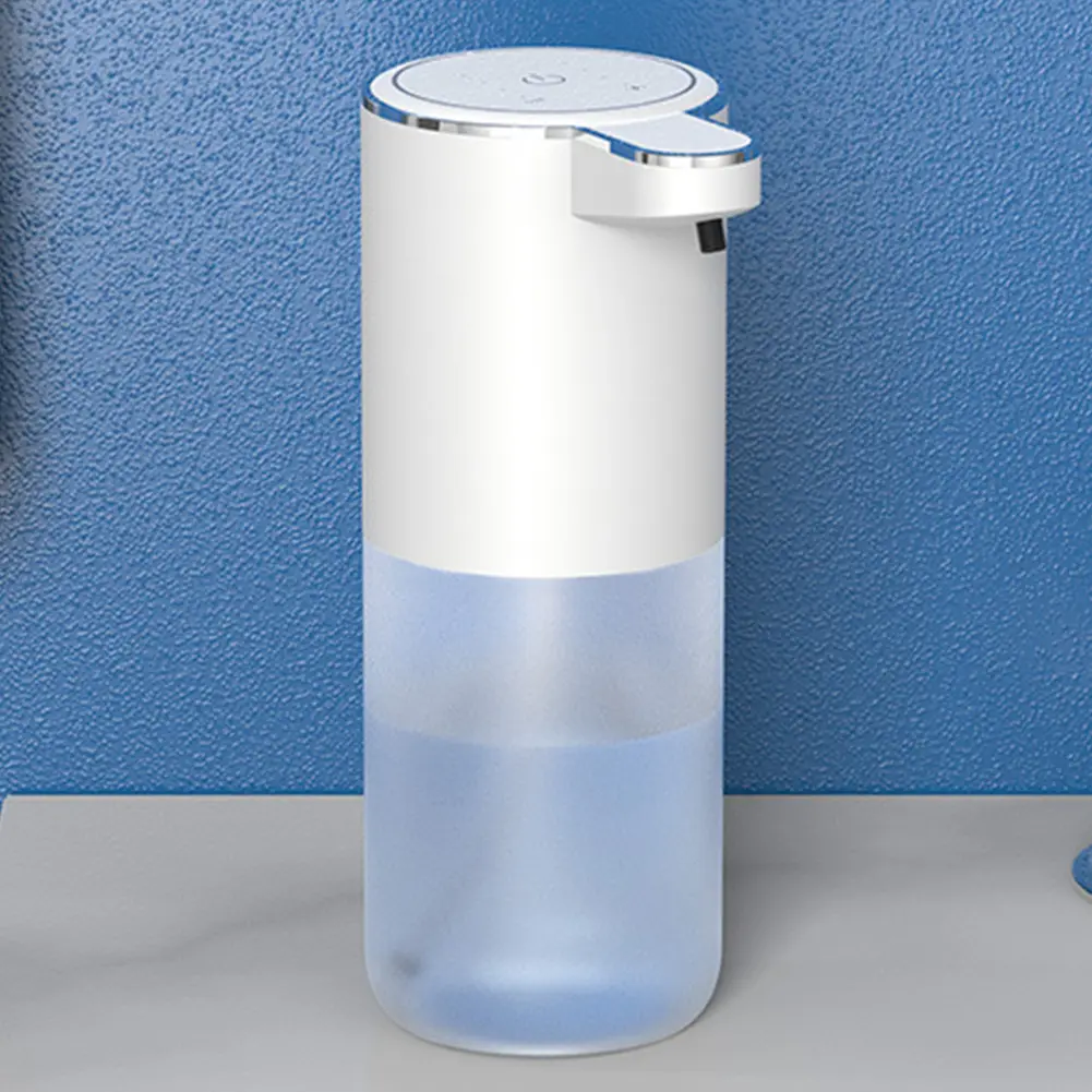 400ML Automatic Foam Soap Dispenser with 4-Level Adjustable Foam Smart Sensor Soap Dispenser Large Capacity for Bathroom Kitchen
