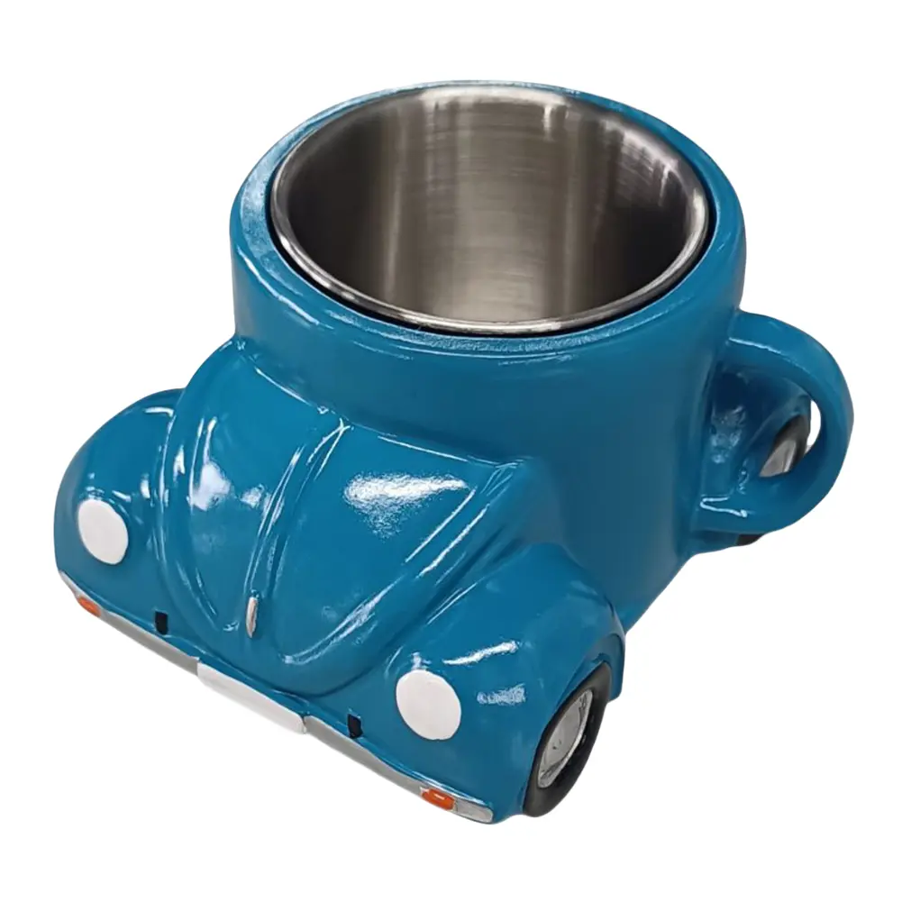 Beetle Shaped Coffee Mugs Creative Cups Home Decor Glass Water Cup Funny Handcrafted Travel Tea Mug For Ceramics & Pottery Gifts