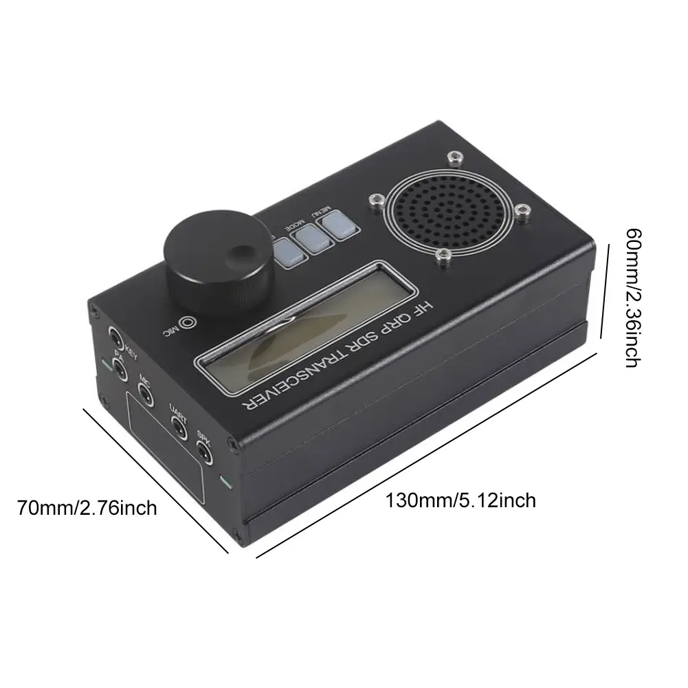 8 Band USDX USDR HF QRP SDR Transceiver HF Ham Radio SSB/CW Transceiver Built-in Battery with Mic QRP CW Transceiver 10 W