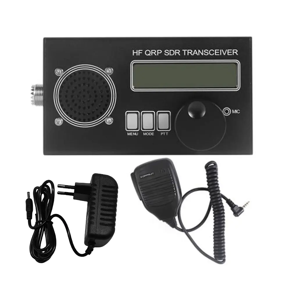 8 Band USDX USDR HF QRP SDR Transceiver HF Ham Radio SSB/CW Transceiver Built-in Battery with Mic QRP CW Transceiver 10 W