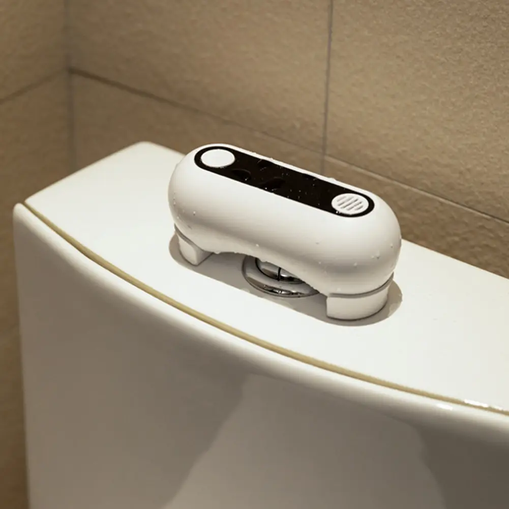 Infrared Sensor Touchless Toilet Flusher Automatic Toilet Flush Button IPX5 Waterproof Easy Installation for Home and Public Use