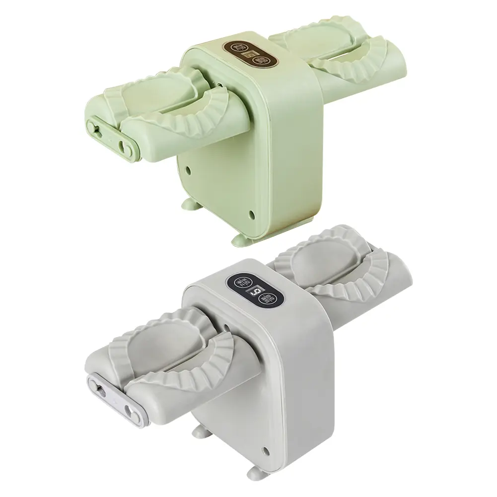 Ravioli Press Mold Making Tool Dumpling Maker Wrap Two At A Time Simple Fast Operation for Pressing Dumpling Skin Wrapper Mould