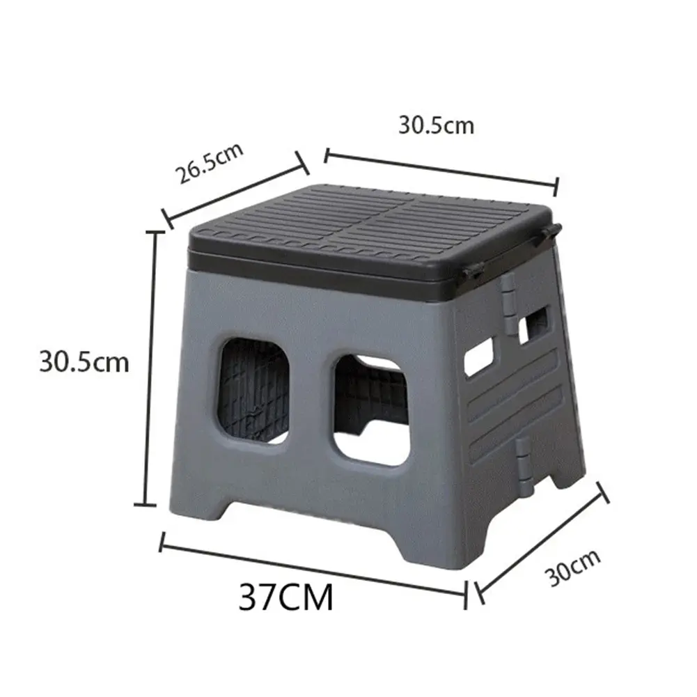 Portable Folding Toilet And 1 Roll Garbage Bags Adults Kids Cover Design Seat Toilet Outdoor Camping Travel Potty for Picnic Car